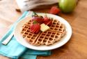 Apple Cinnamon Oatmeal Waffles Photo